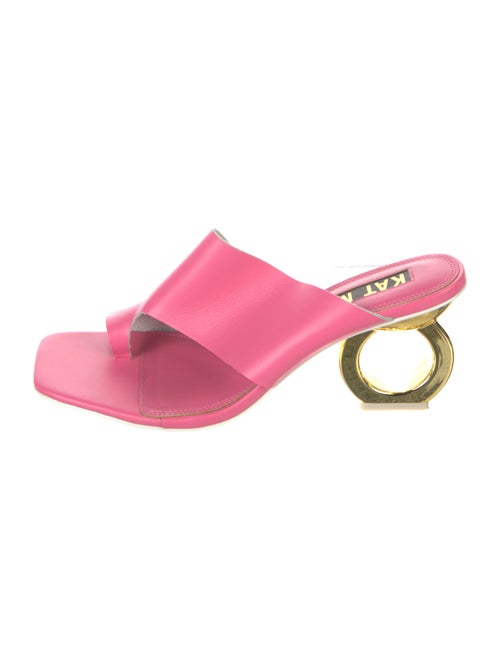 Kat Maconie Leather Slides