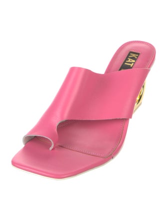 Kat Maconie Leather Slides