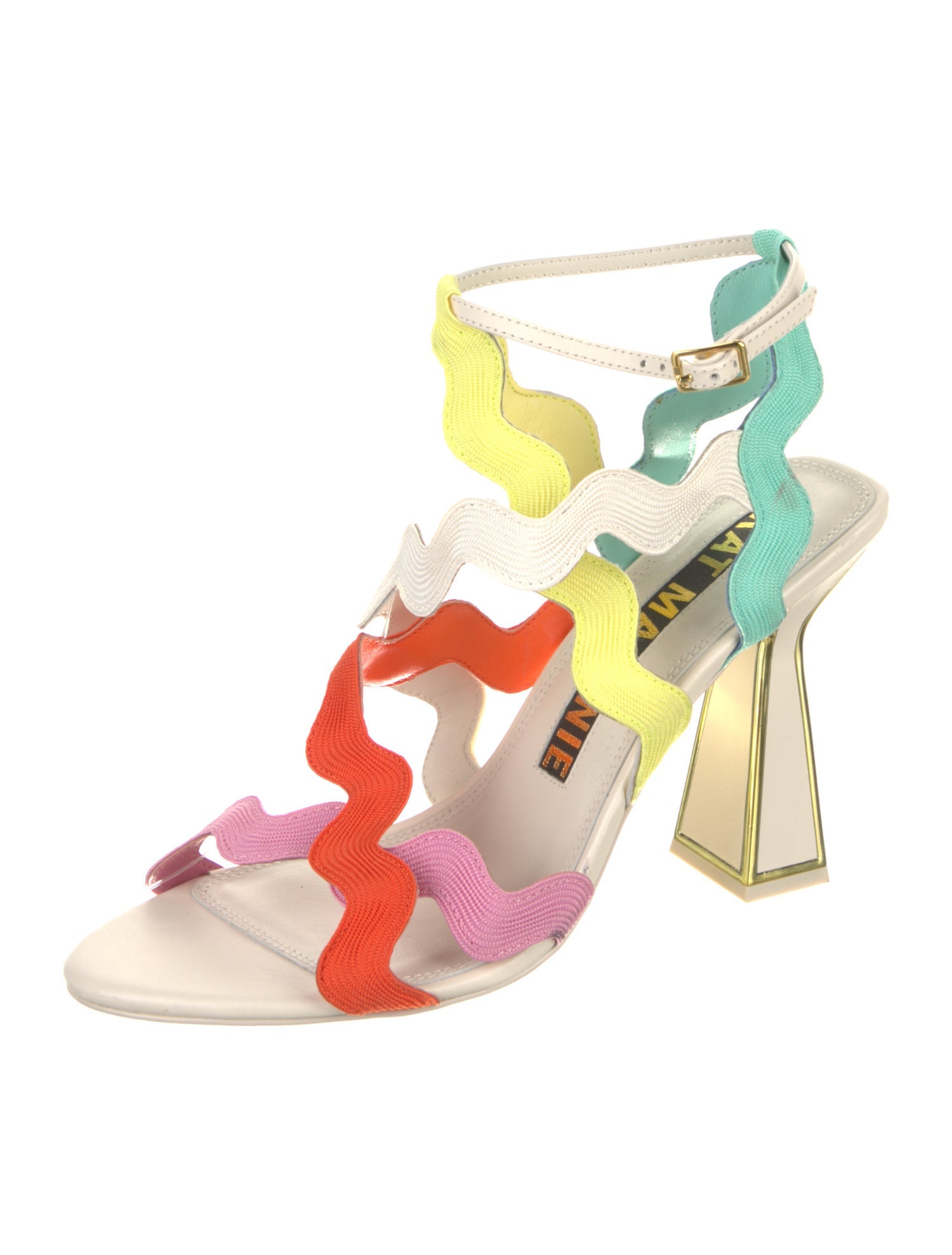 Kat Maconie Colorblock Pattern Sandals