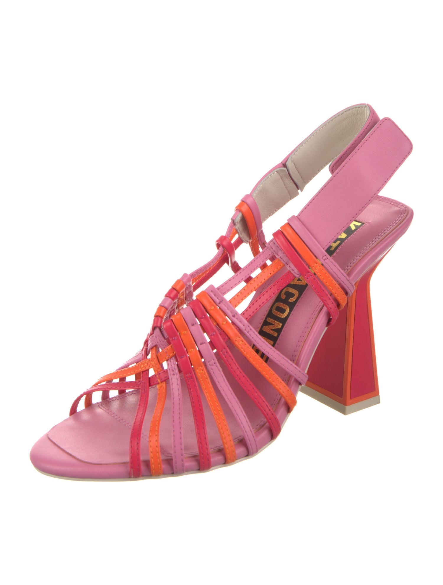 Kat Maconie Leather Slingback Sandals