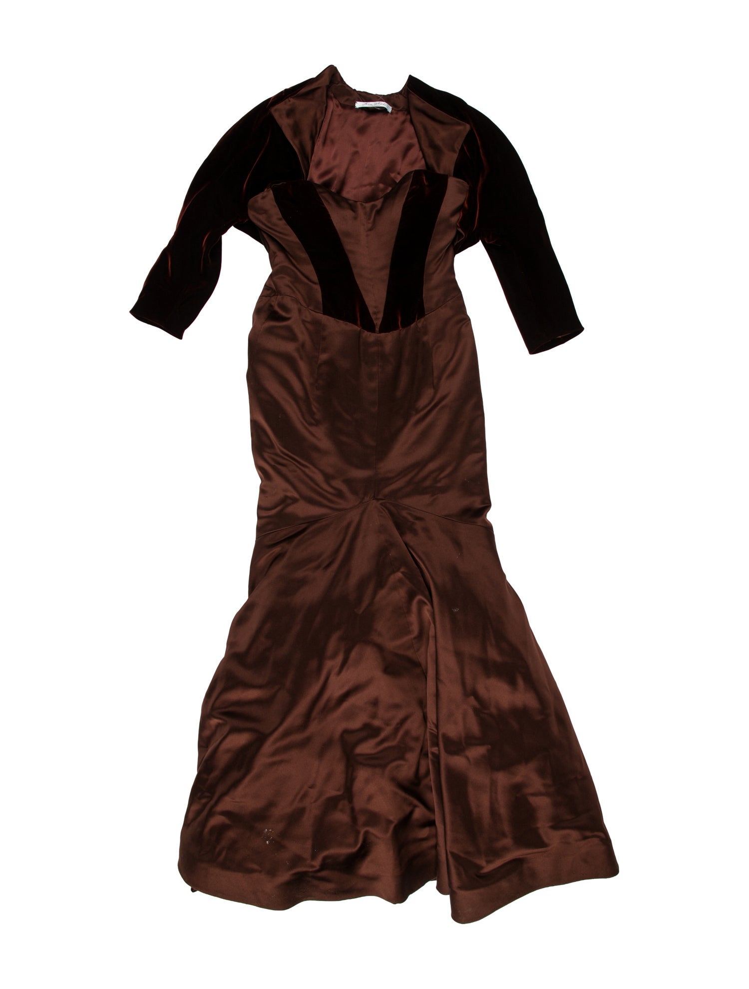 Kim Hicks Crew Neck Long Dress