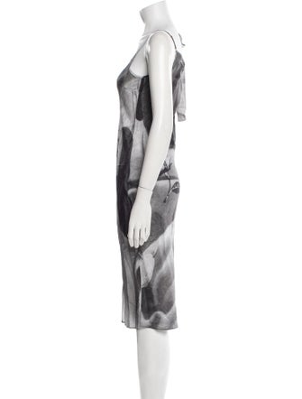 KIMHĒKIM Printed Midi Length Dress