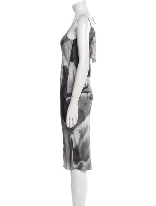 KIMHĒKIM Printed Midi Length Dress