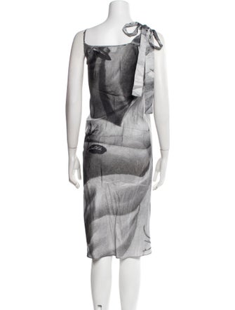 KIMHĒKIM Printed Midi Length Dress