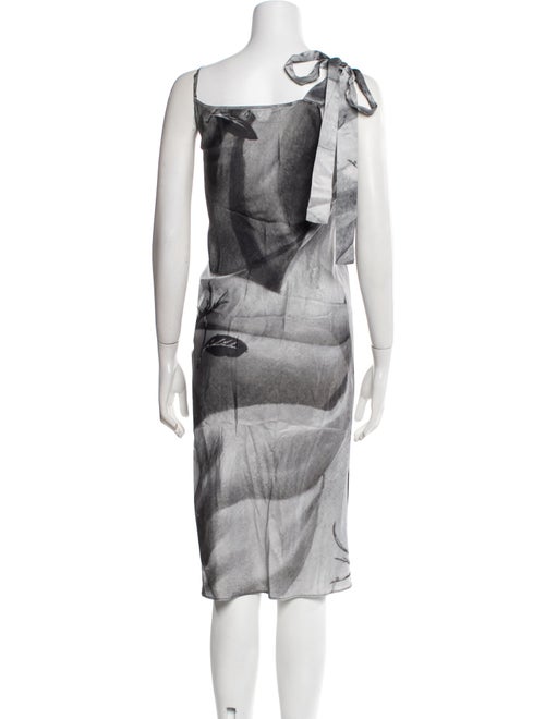 KIMHĒKIM Printed Midi Length Dress