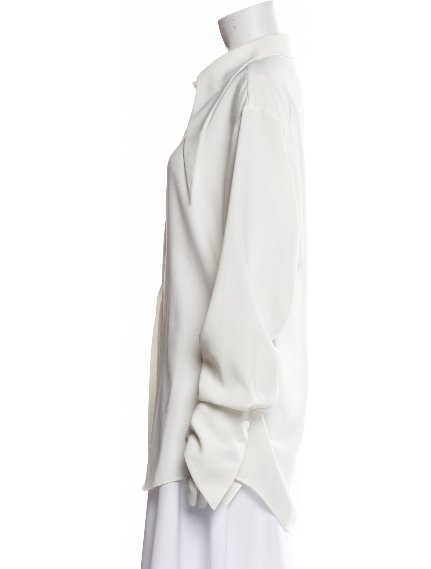 KIMHĒKIM Long Sleeve Button-Up Top