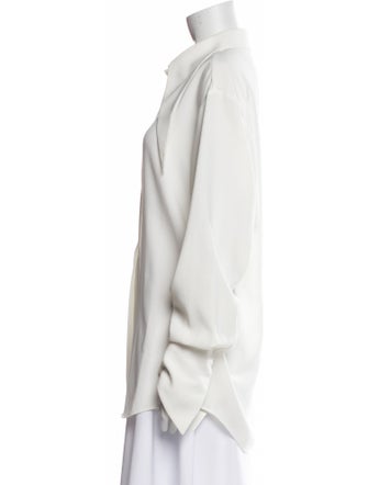 KIMHĒKIM Long Sleeve Button-Up Top