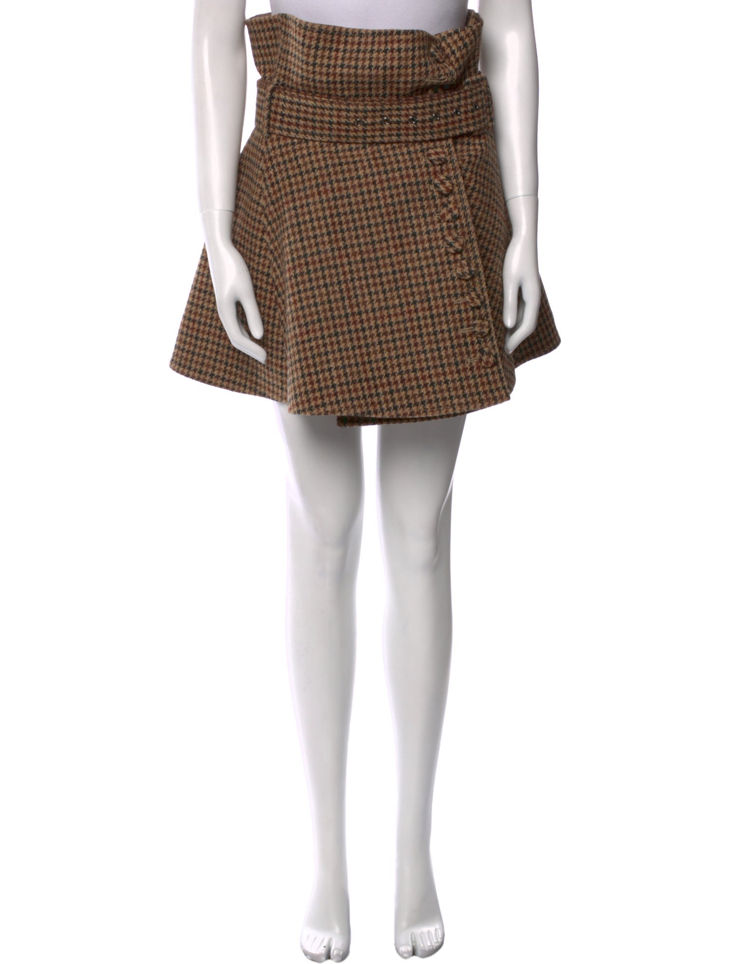 KIMHĒKIM Wool Mini Skirt