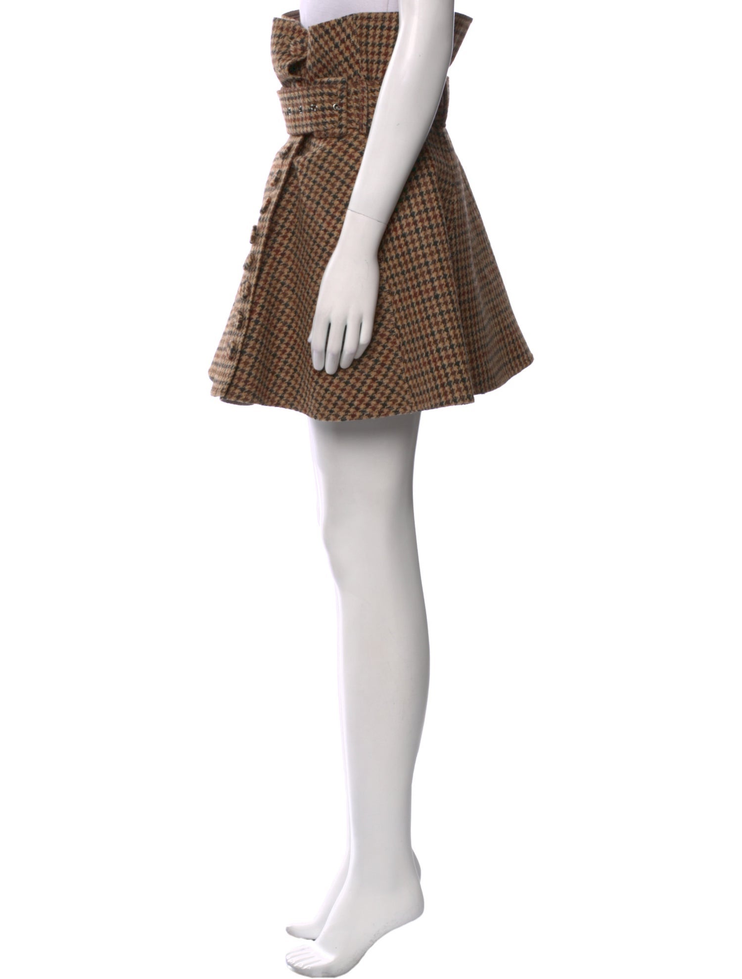 KIMHĒKIM Wool Mini Skirt