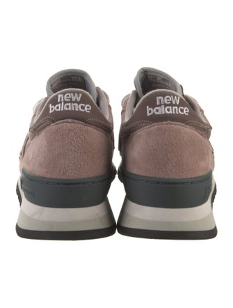 KITH x New Balance Suede Graphic Print Athletic Sneakers