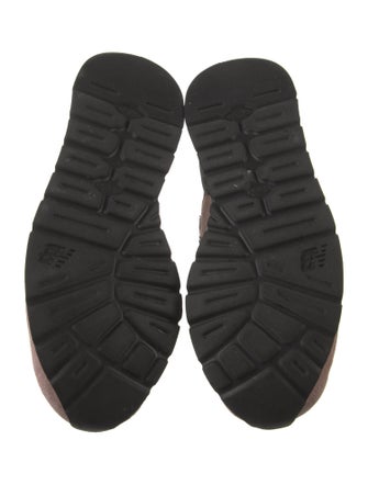 KITH x New Balance Suede Graphic Print Athletic Sneakers