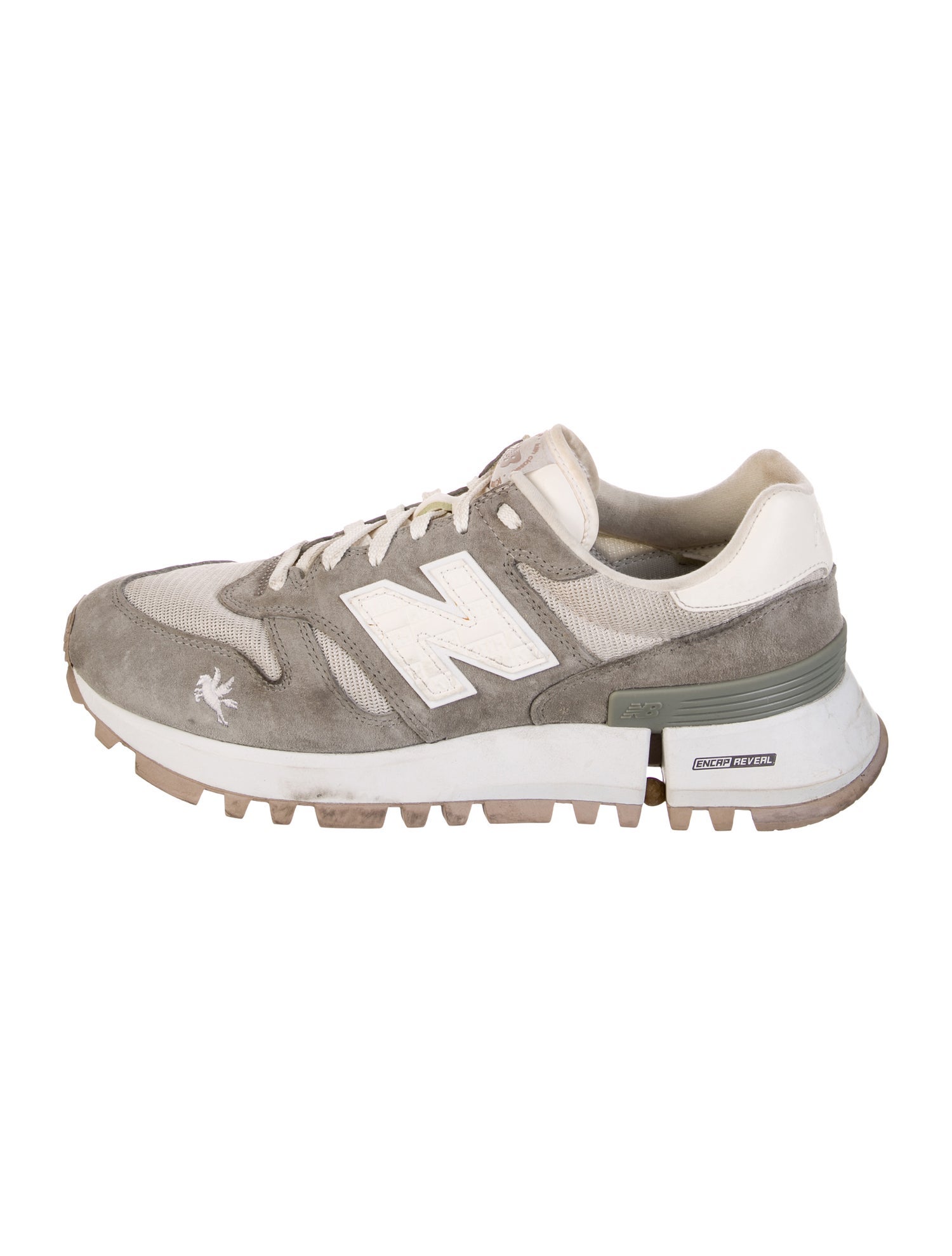 KITH x New Balance Suede Animal Print Athletic Sneakers