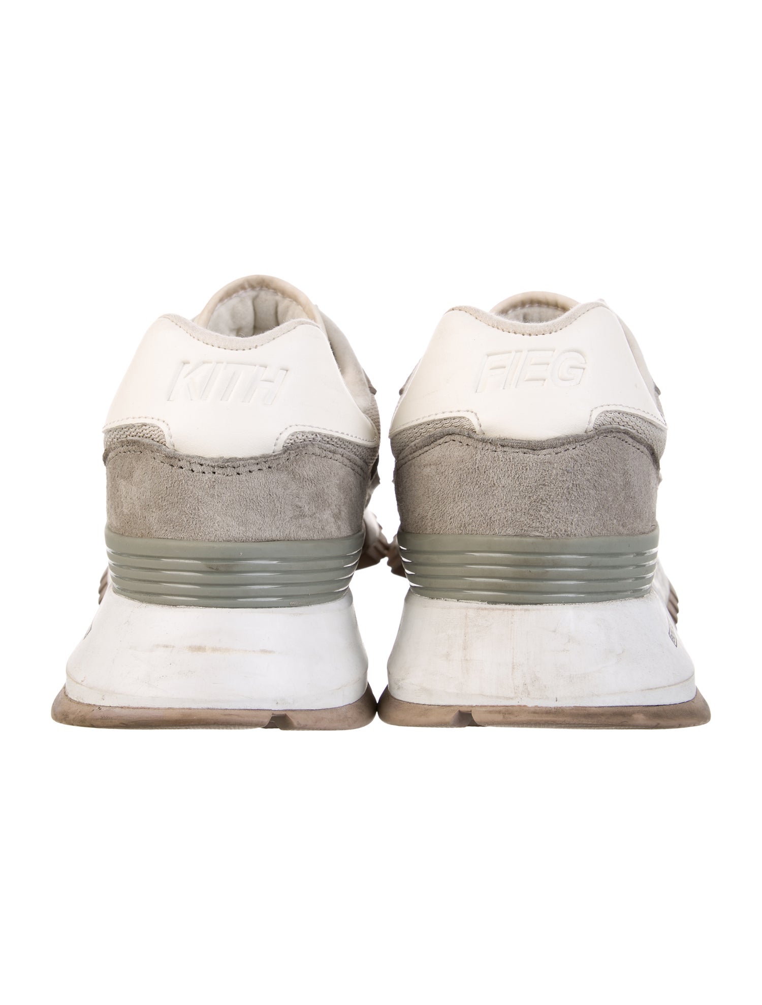 KITH x New Balance Suede Animal Print Athletic Sneakers