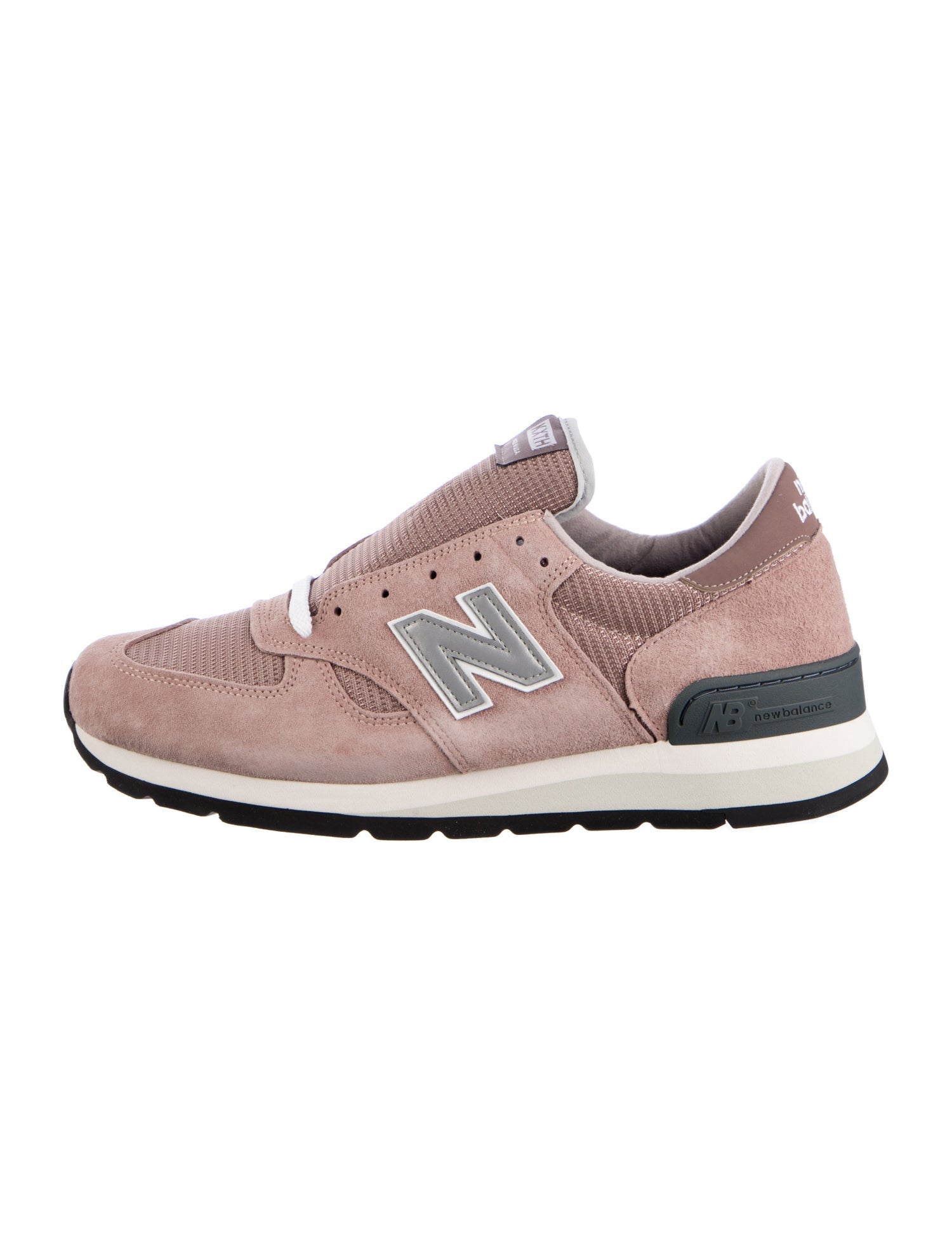 KITH x New Balance Suede Graphic Print Athletic Sneakers