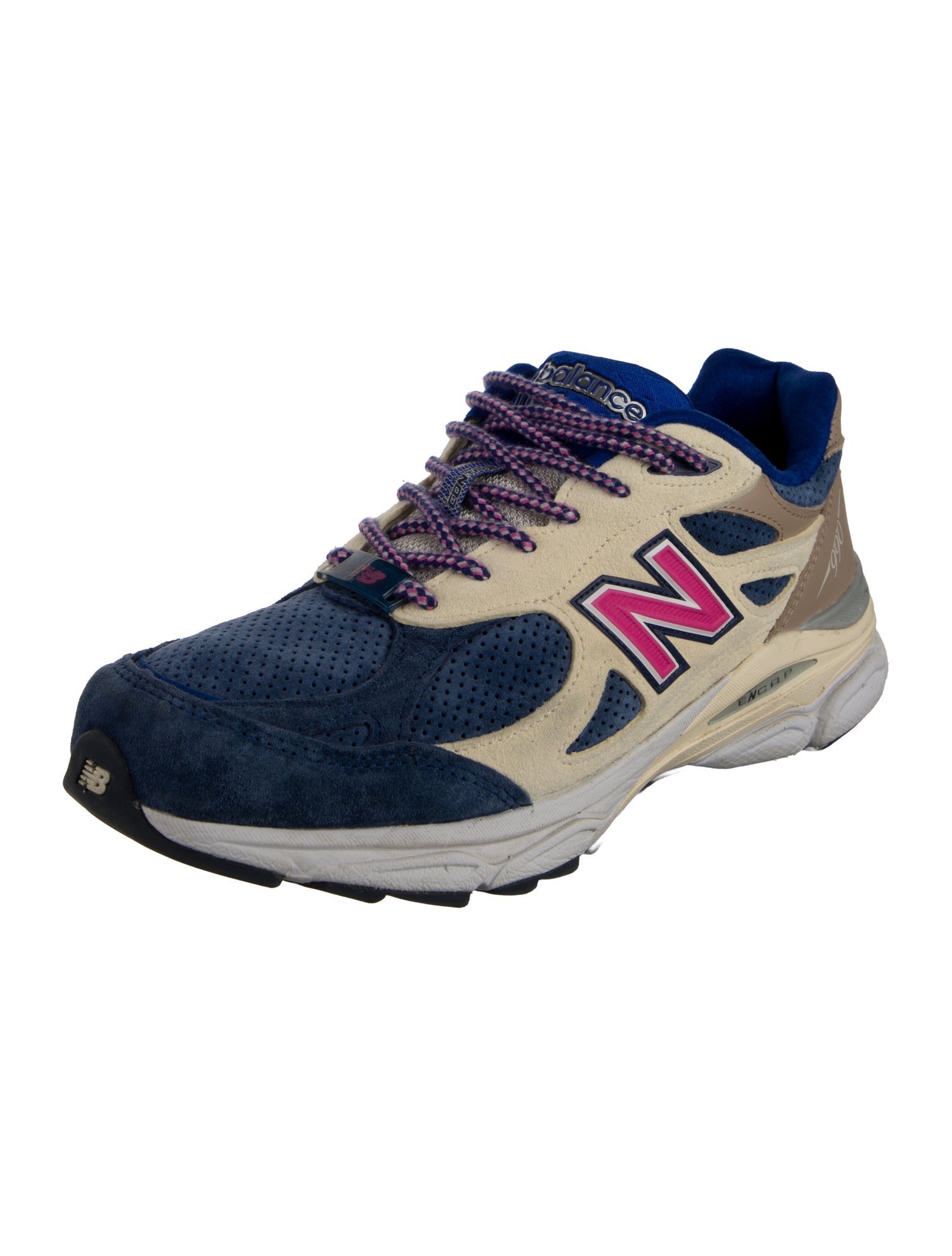 KITH x New Balance Suede Printed Athletic Sneakers