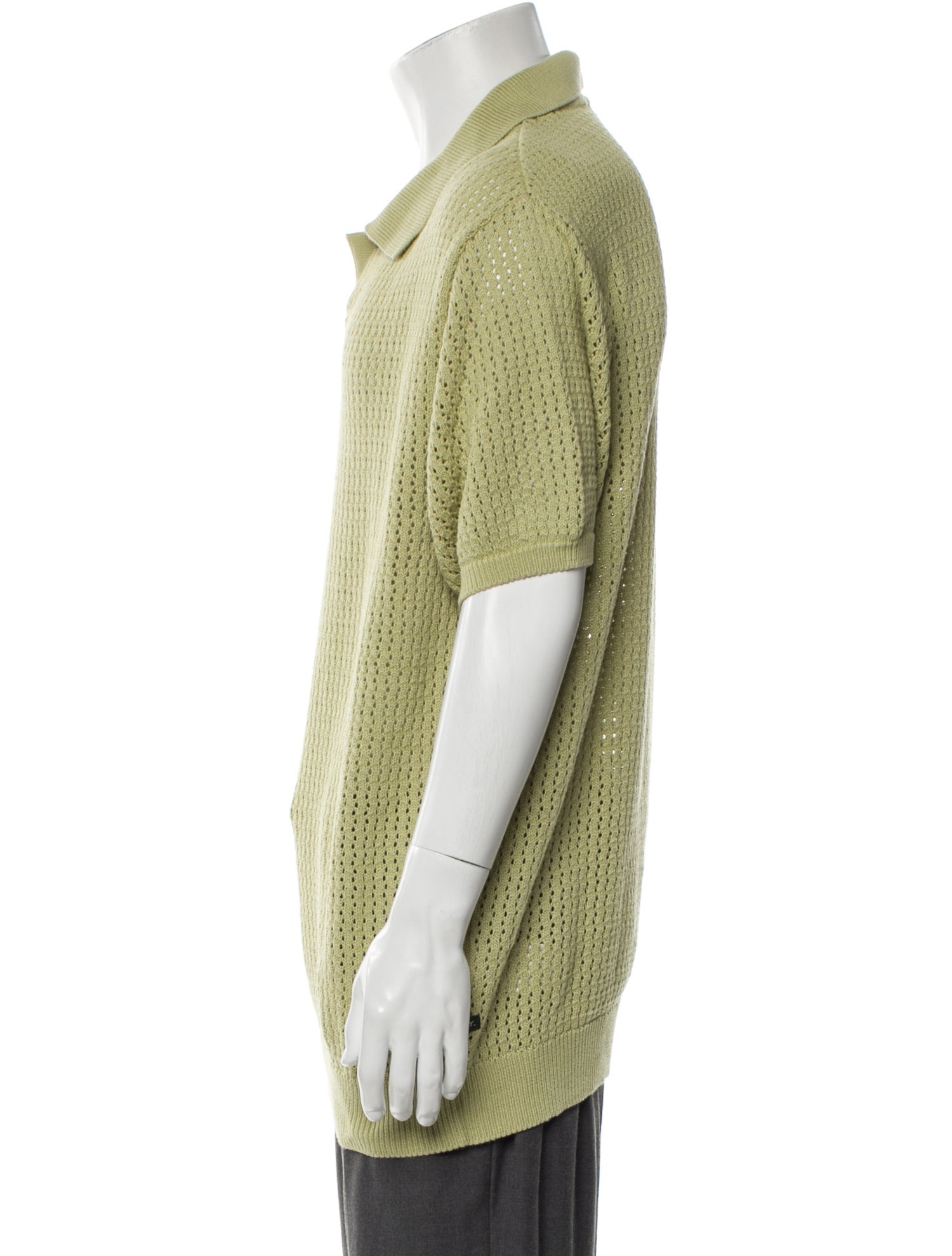 Knickerbocker V-Neck Short Sleeve Polo Shirt