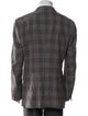 KNOTSTANDARD Wool Plaid Print Coat