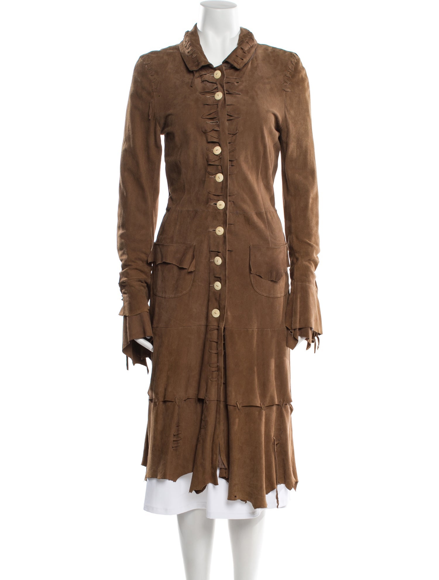 Knight Lambskin Trench Coat