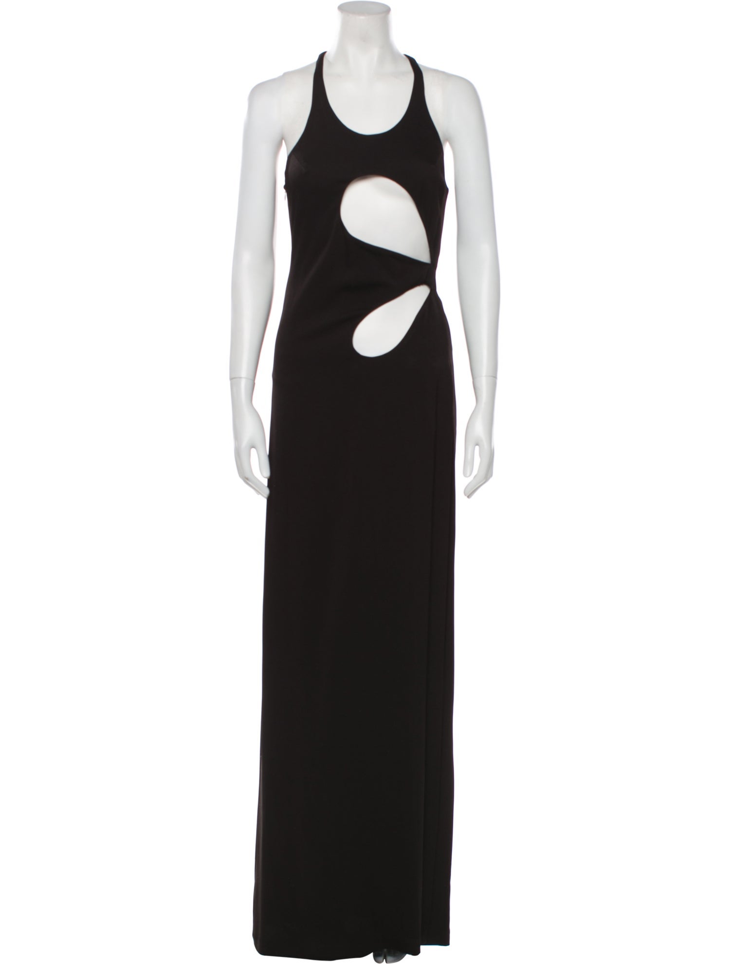 k.ngsley Scoop Neck Long Dress