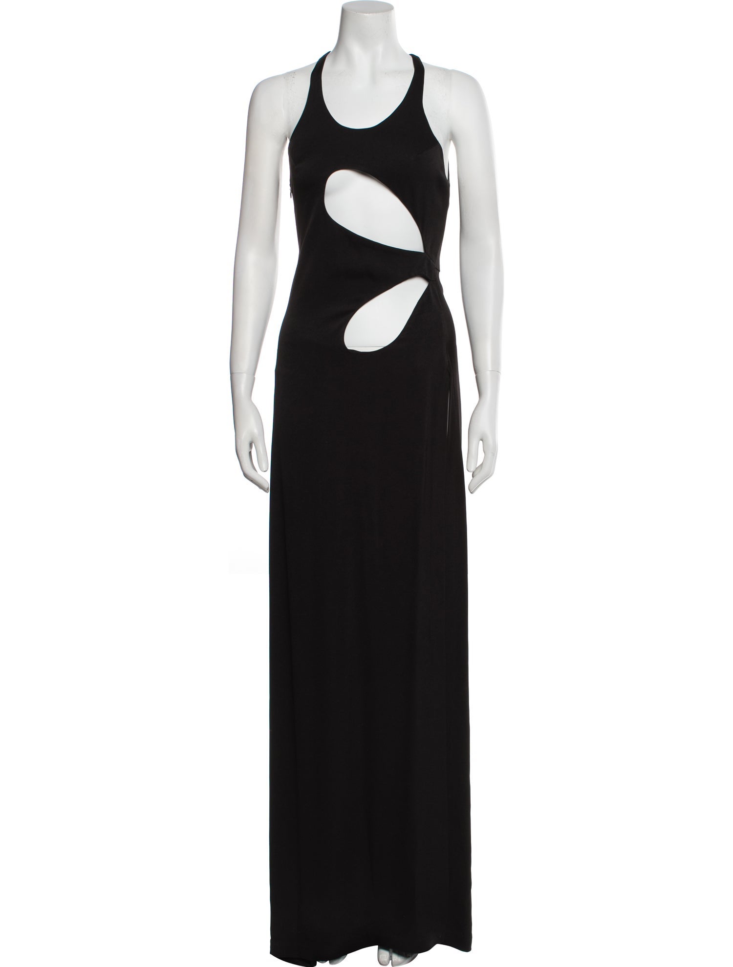 k.ngsley Scoop Neck Long Dress