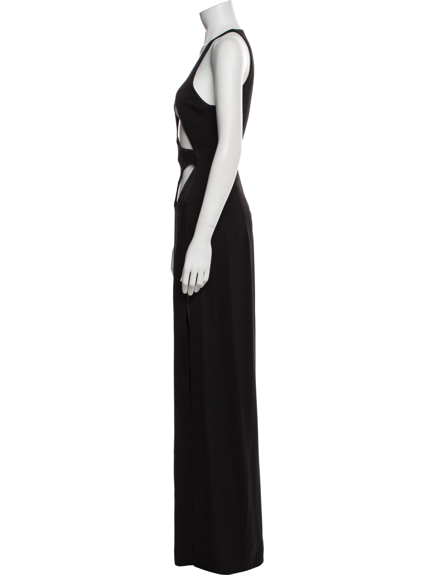 k.ngsley Scoop Neck Long Dress
