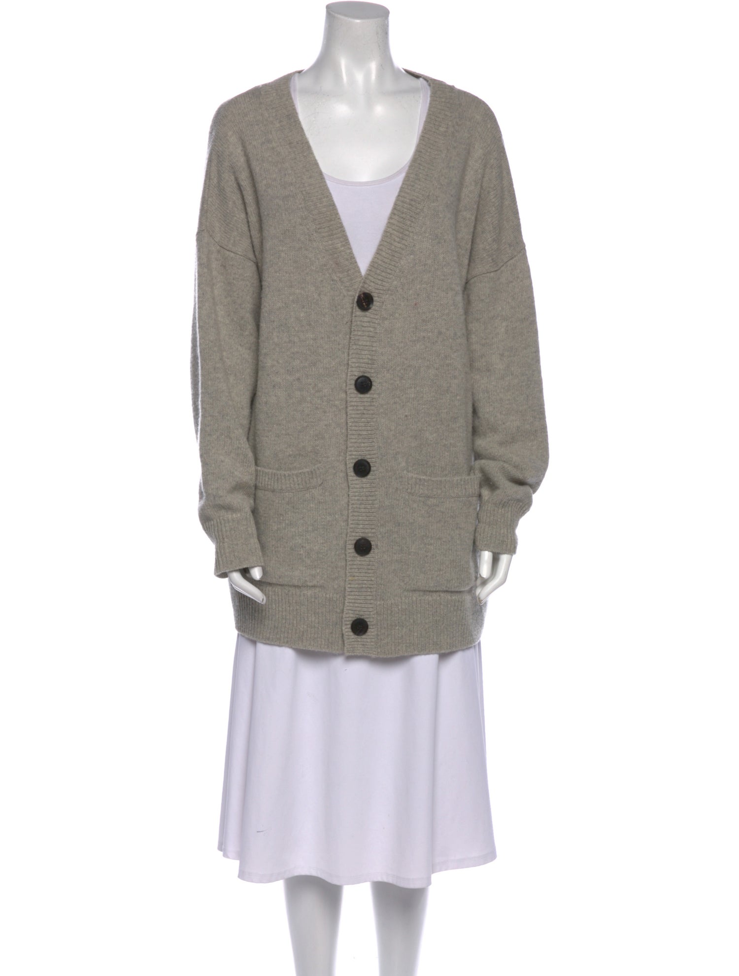 k.ngsley Wool V-Neck Sweater