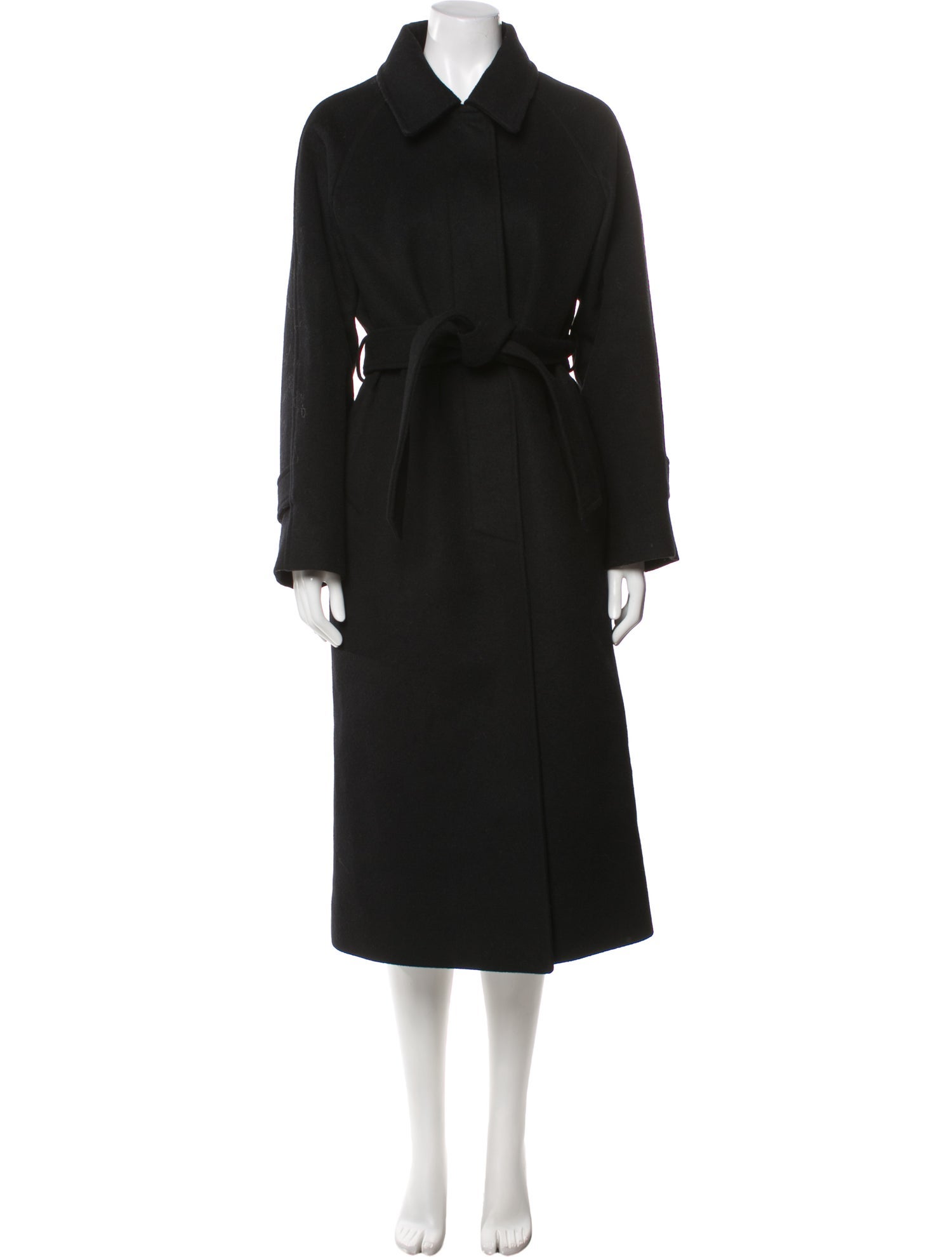 Kindersalmon Cashmere Trench Coat