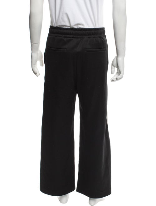 KIJUN Colorblock Pattern Embroidered Accent Lounge Bottoms