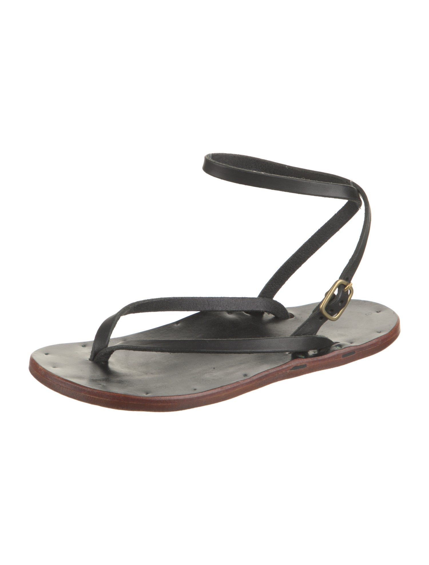 KikaNY Leather Gladiator Sandals