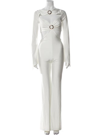 Khanum's Nylon Crew Neck Jumpsuit