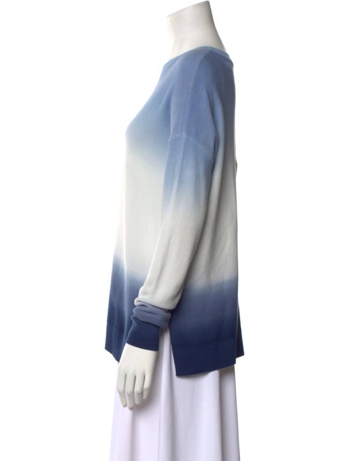 Kokun Tie-Dye Print Crew Neck Sweater