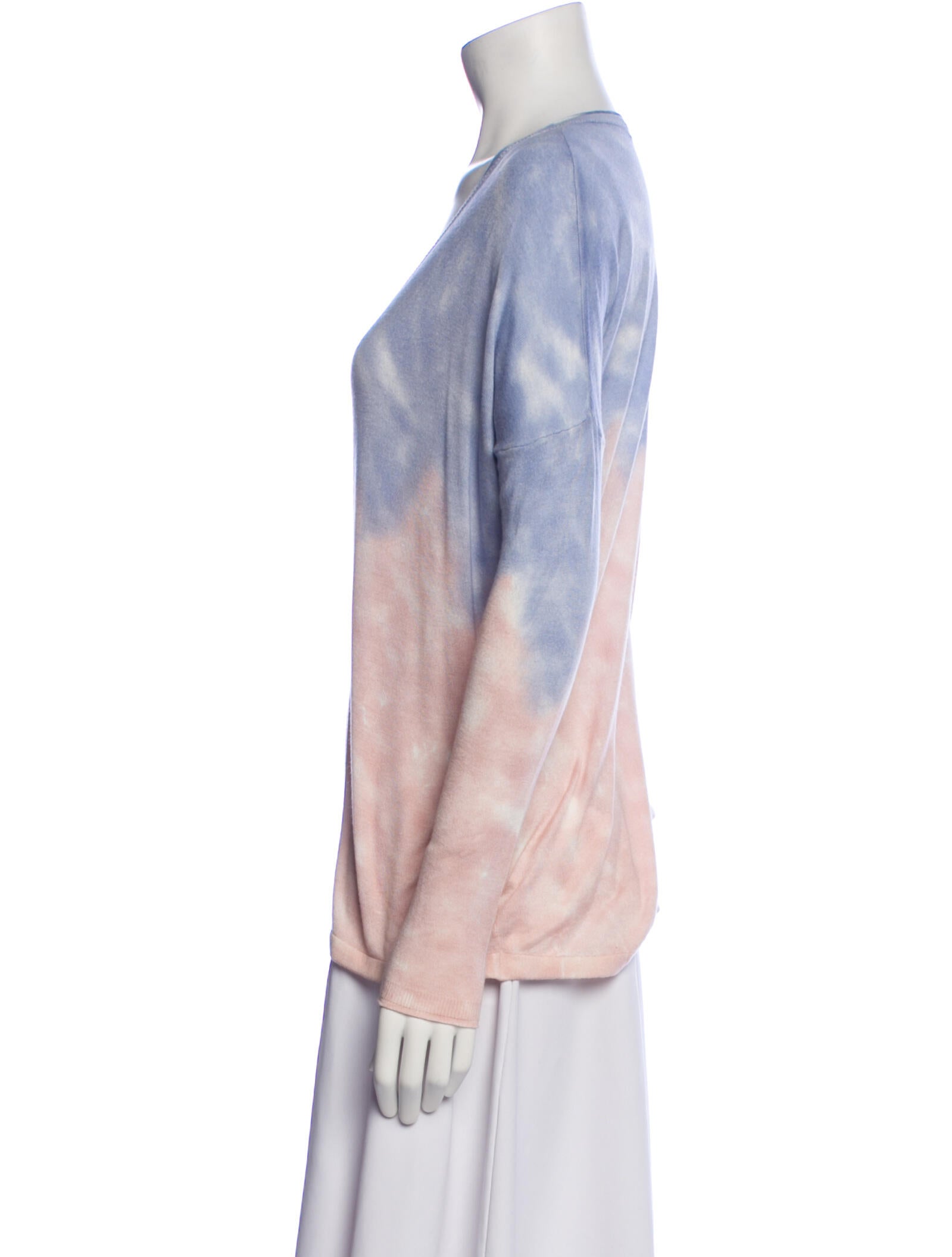Kokun Bamboo Tie-Dye Print Blouse