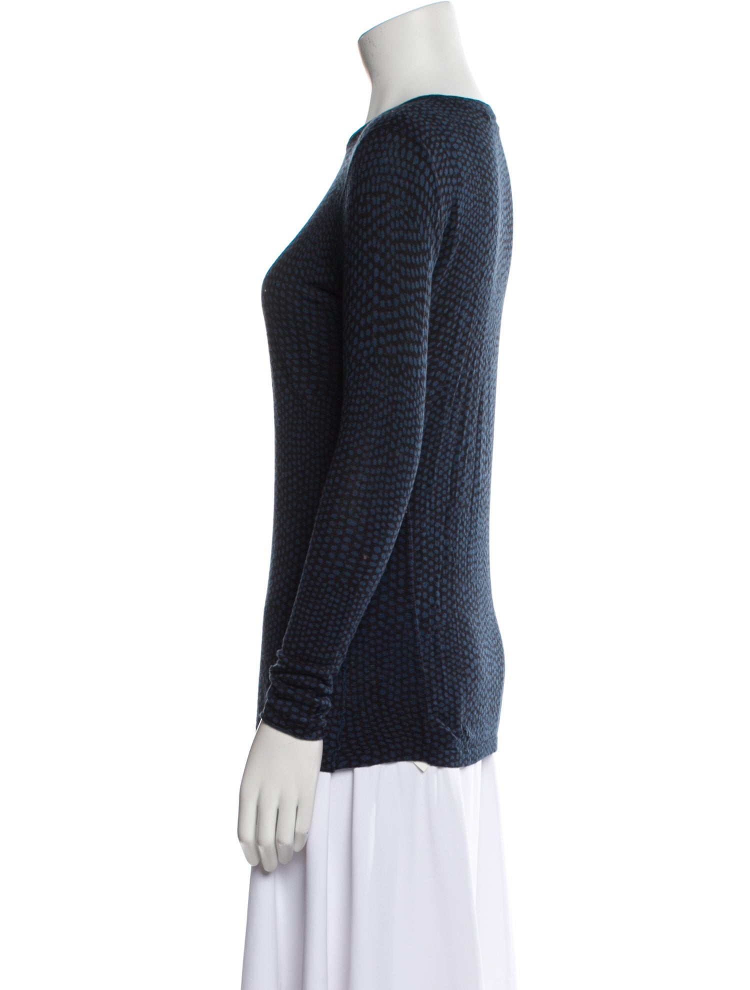 Kokun Cashmere Bateau Neckline Top