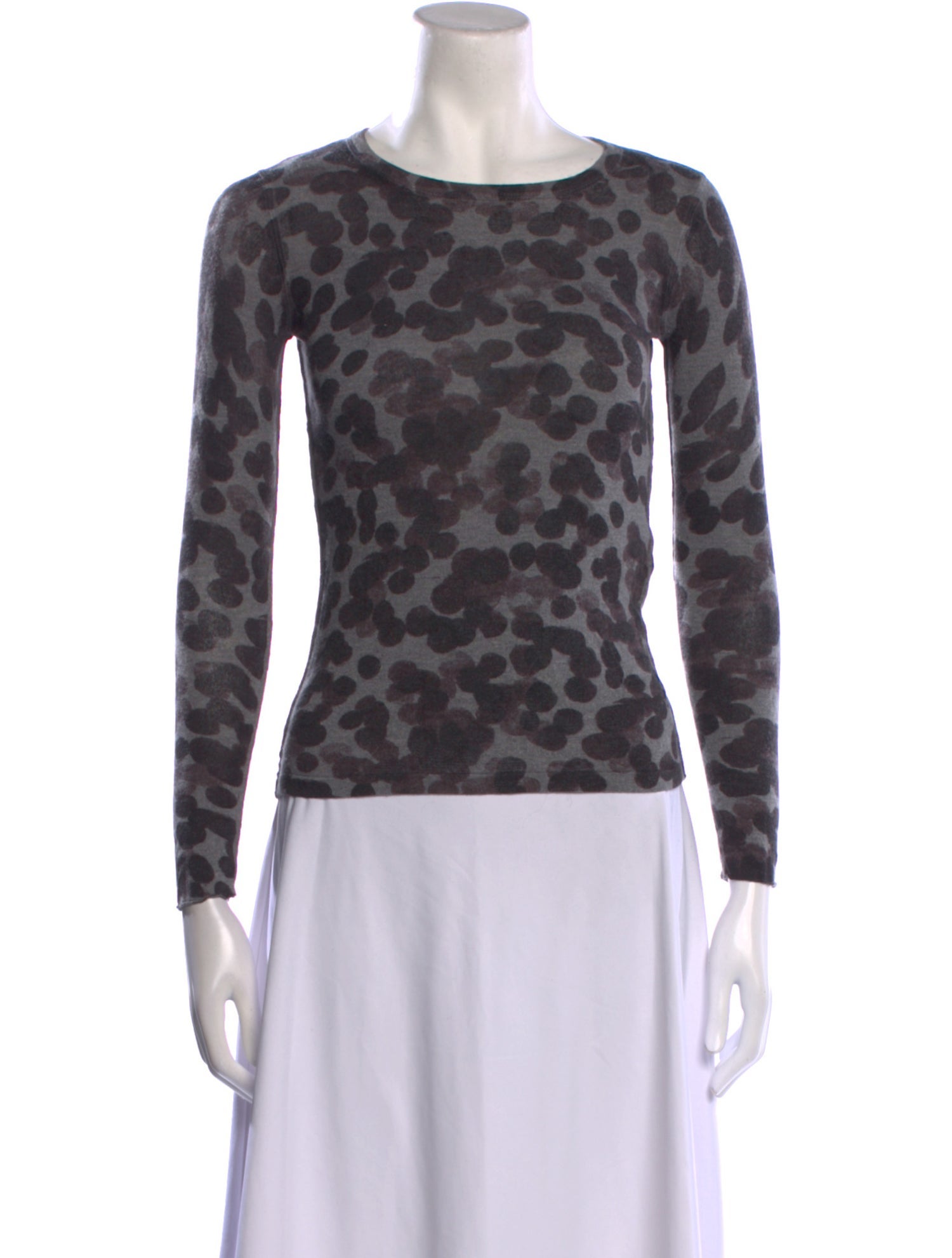 Kokun Bamboo Animal Print Sweater