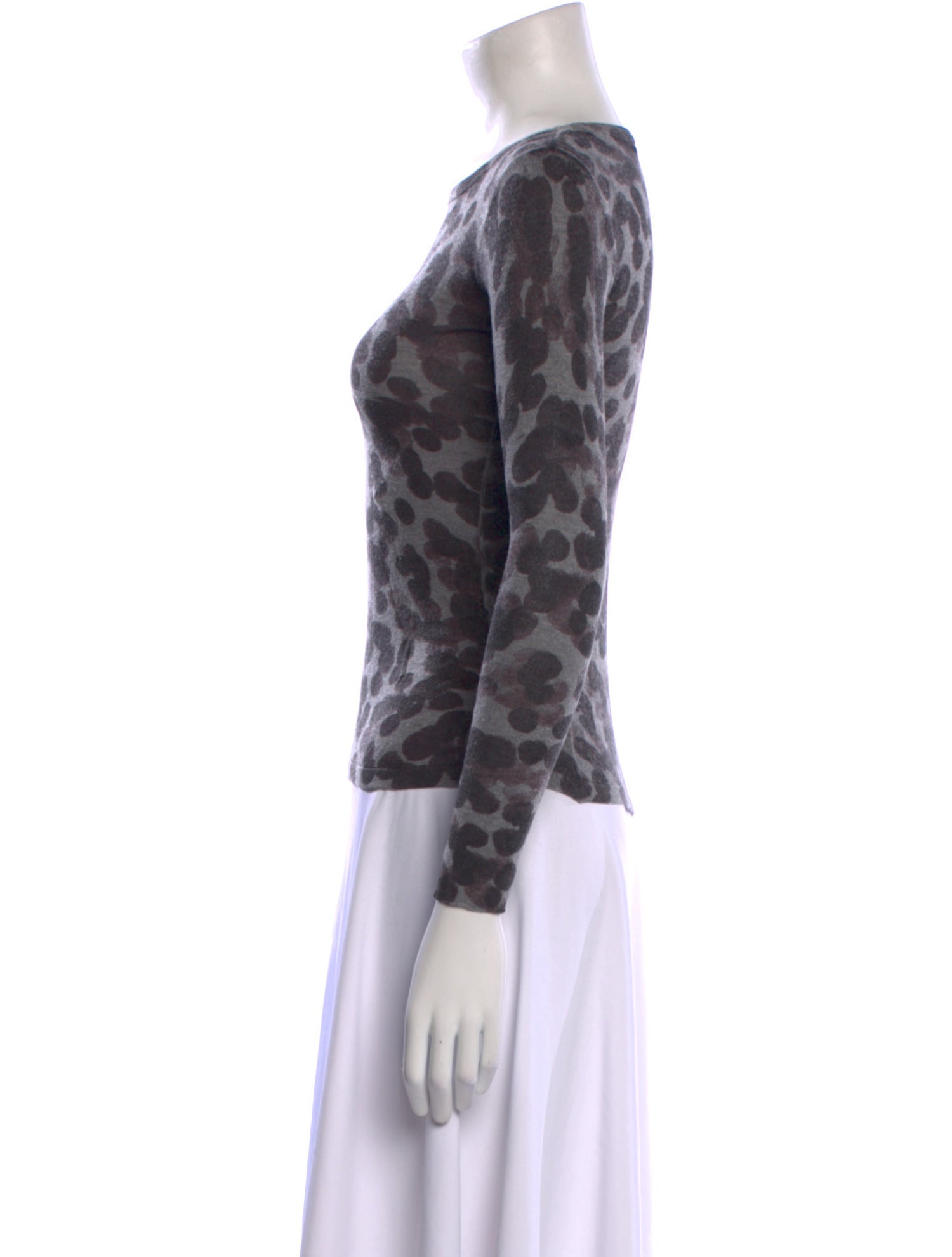 Kokun Bamboo Animal Print Sweater