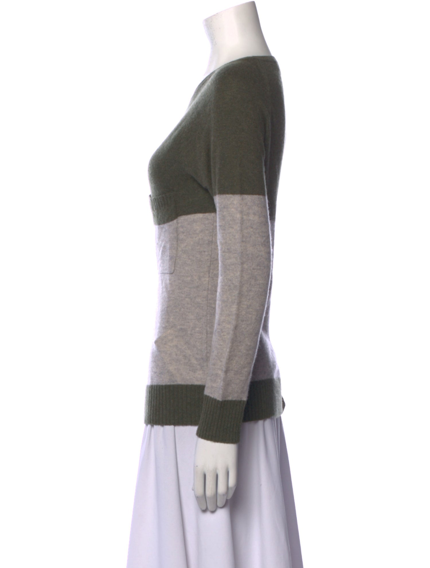 Kokun Cashmere Striped Sweater