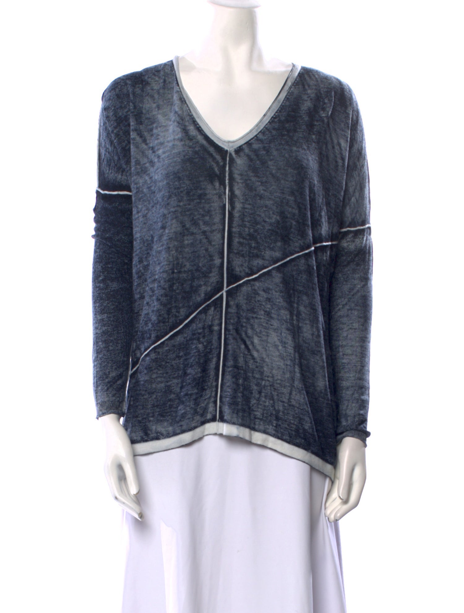 Kokun Bamboo Tie-Dye Print Sweater