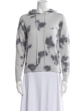 Kokun Cashmere Tie-Dye Print Sweater