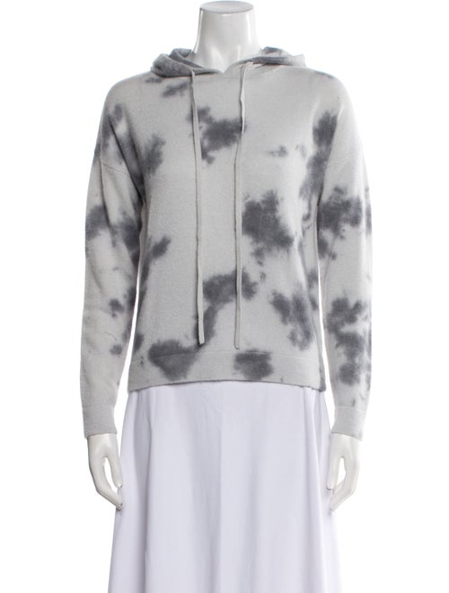 Kokun Cashmere Tie-Dye Print Sweater