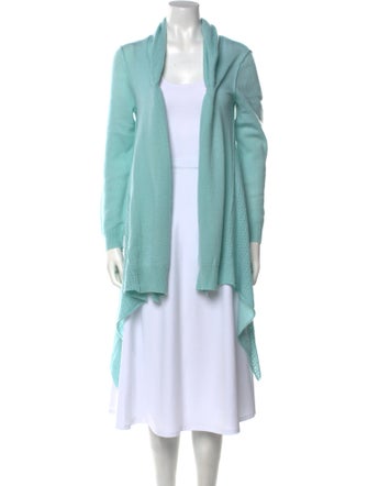 Kokun Cashmere Open Front Sweater