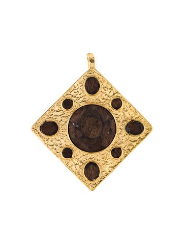 Stephanie Kantis Pendant Necklace Wood Prussia