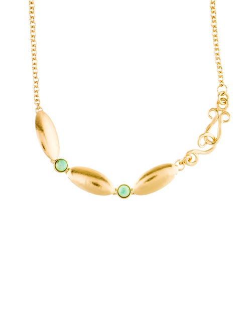 Stephanie Kantis Dyed Magnesite Chain Necklace