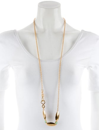 Stephanie Kantis Dyed Magnesite Chain Necklace