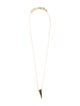 Stephanie Kantis Charcoal Pendant Necklace