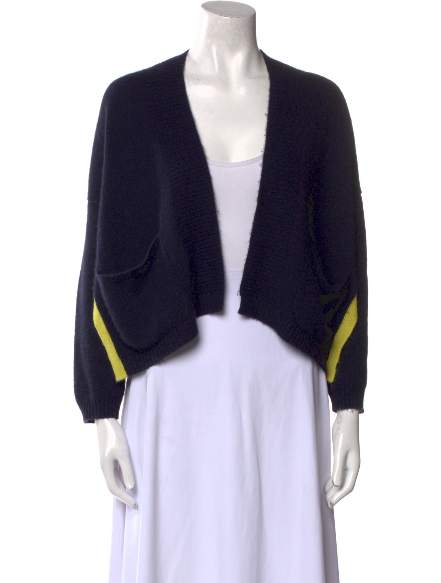 Kujten Cashmere Open Front Sweater