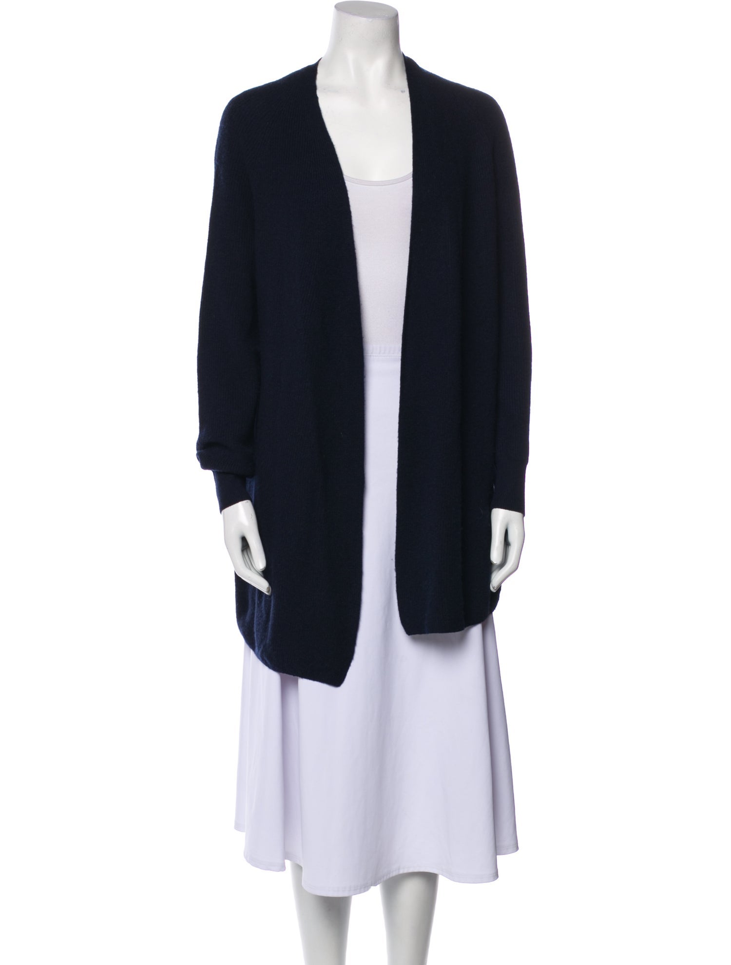 Kujten Cashmere Open Front Sweater