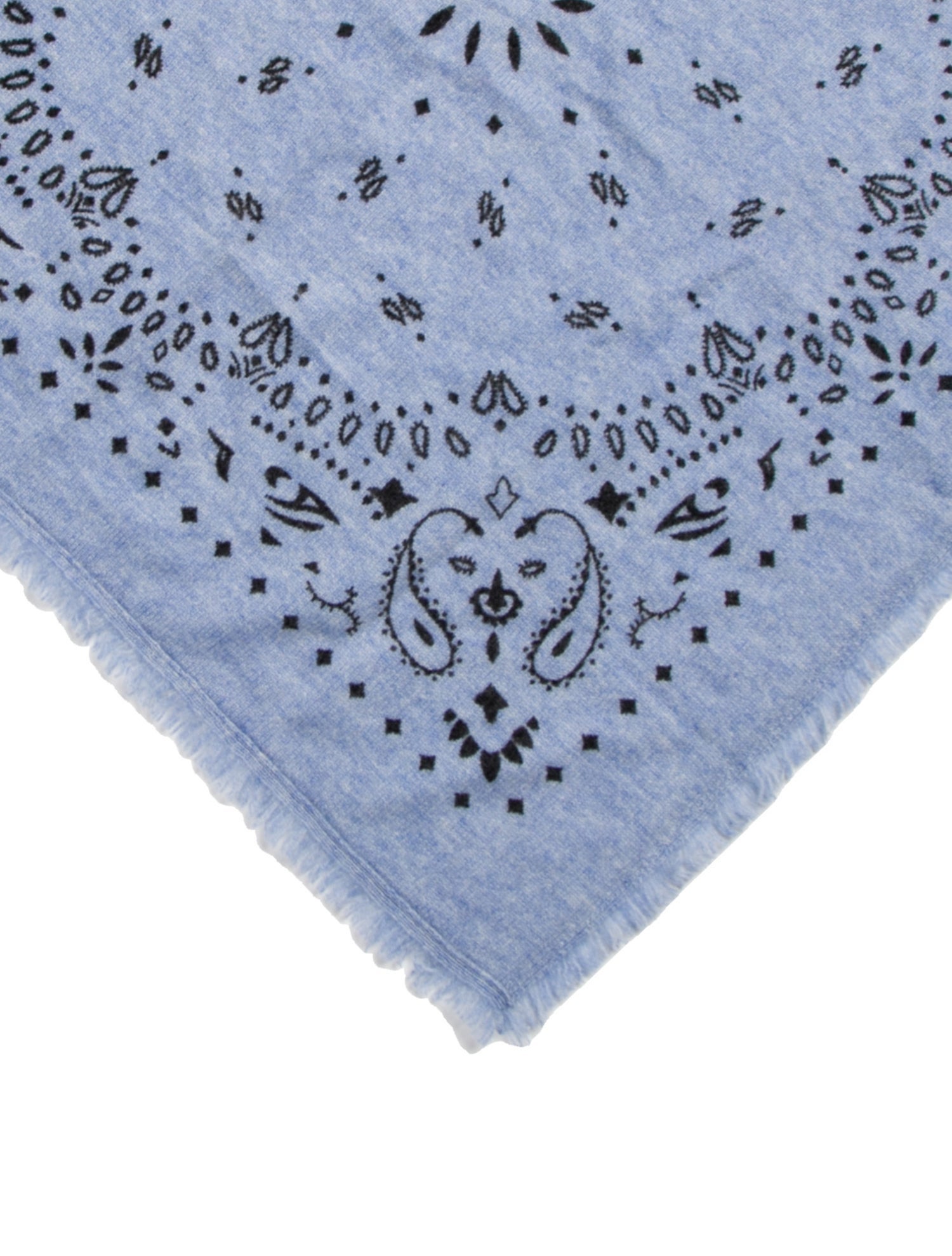 Kujten Cashmere Paisley Print Bandana w/ Tags