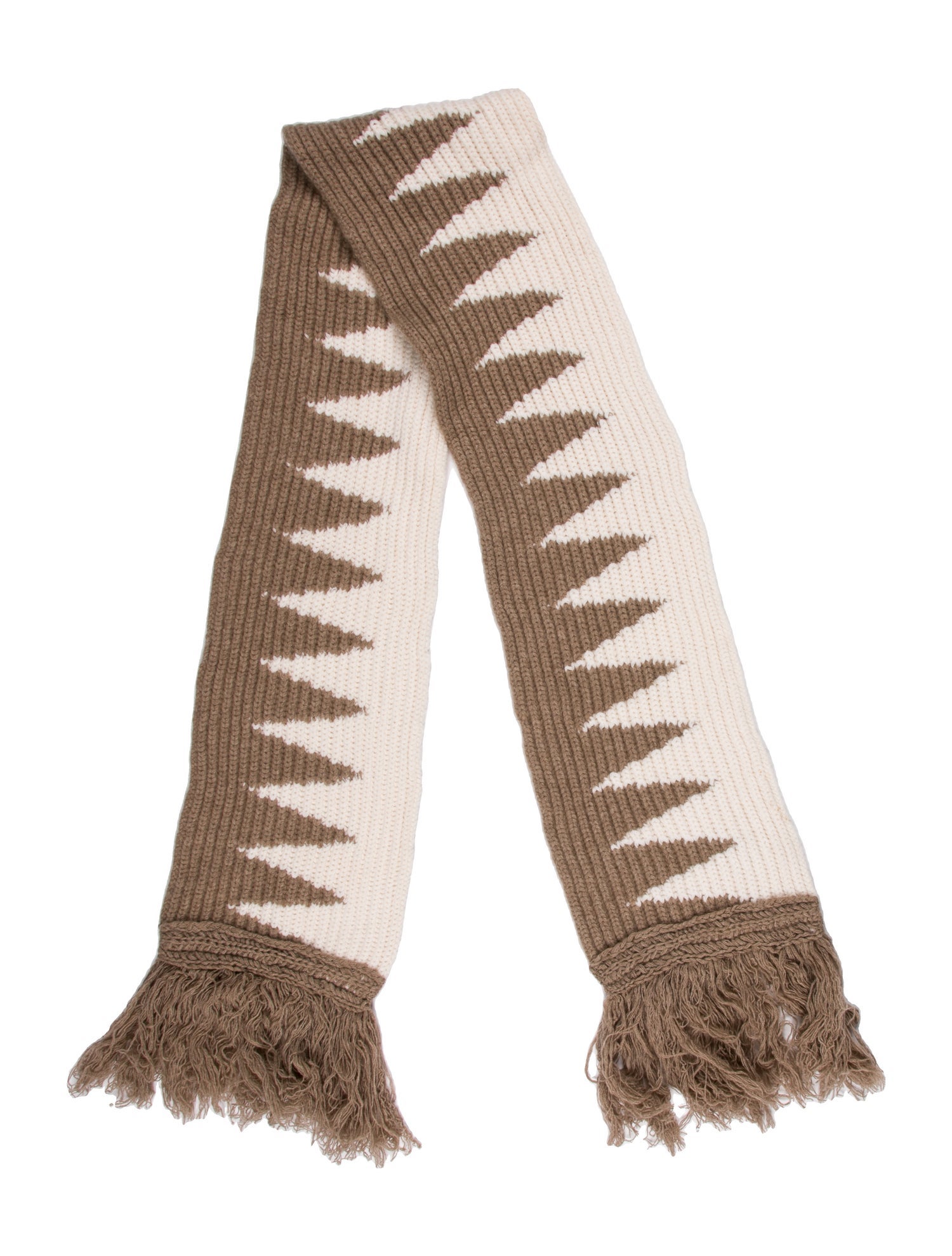 Kujten Cashmere Striped Scarf