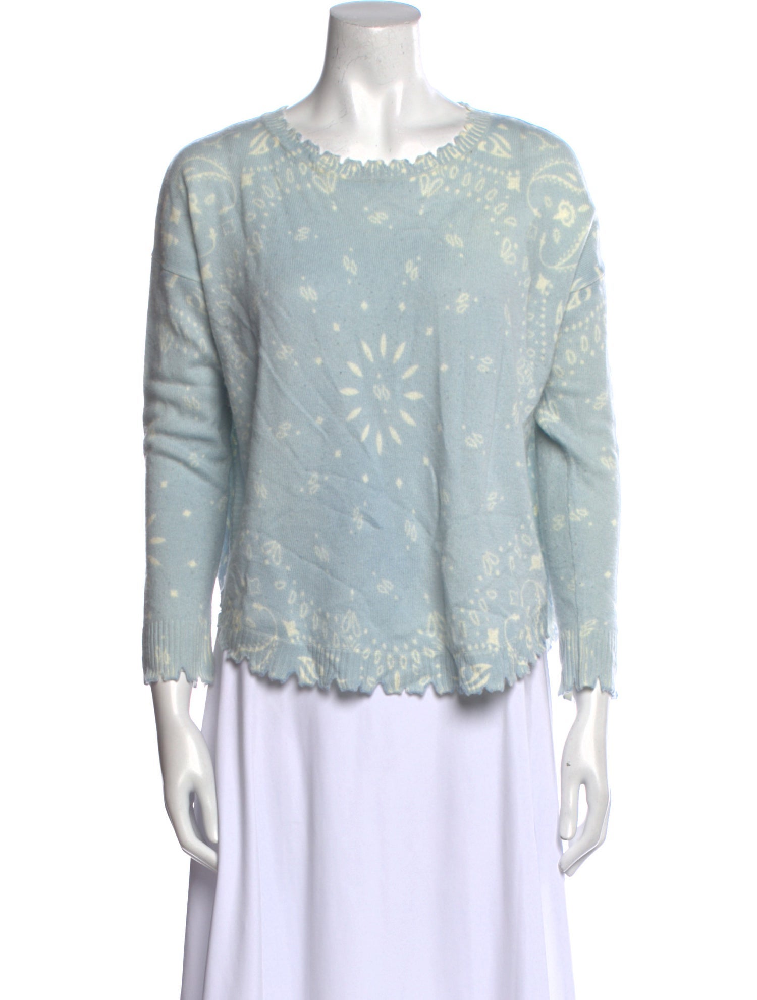 Kujten Cashmere Printed Sweater