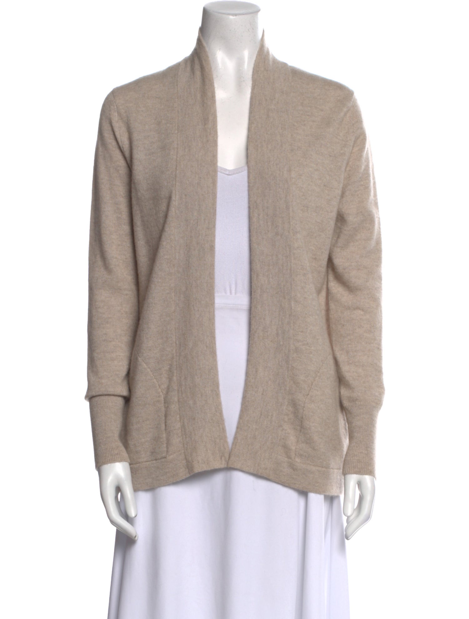 Kujten Cashmere Open Front Sweater